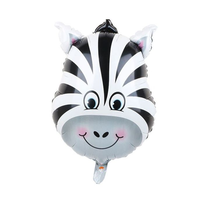 Folieballon Zebra