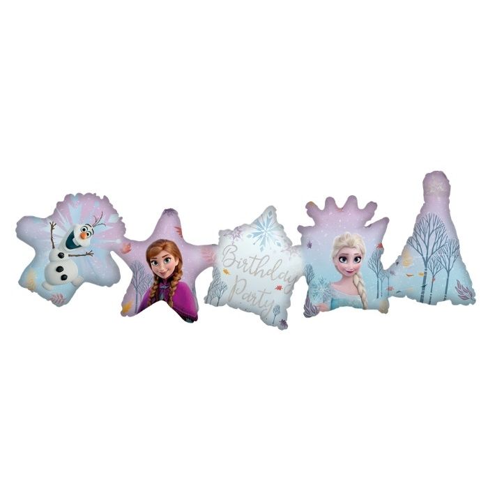 Folieballon Frozen Garland