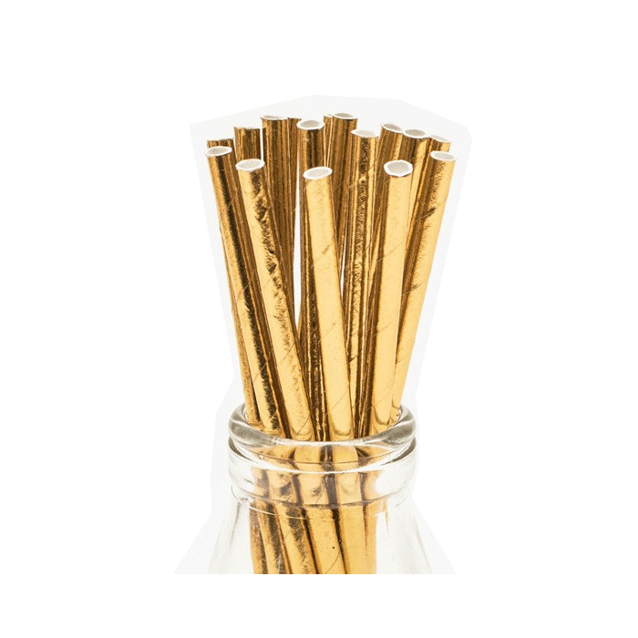 Rietjes Metallic Goud