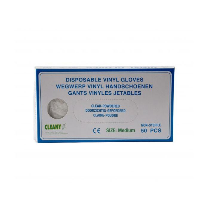 Handschoen Vinyl M 50 stuks