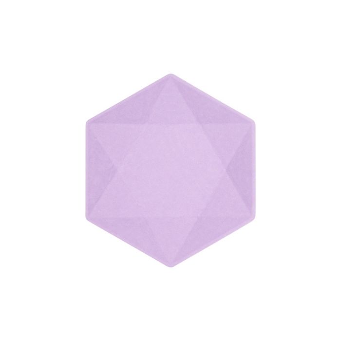 Borden Hexagon Middel Paars 