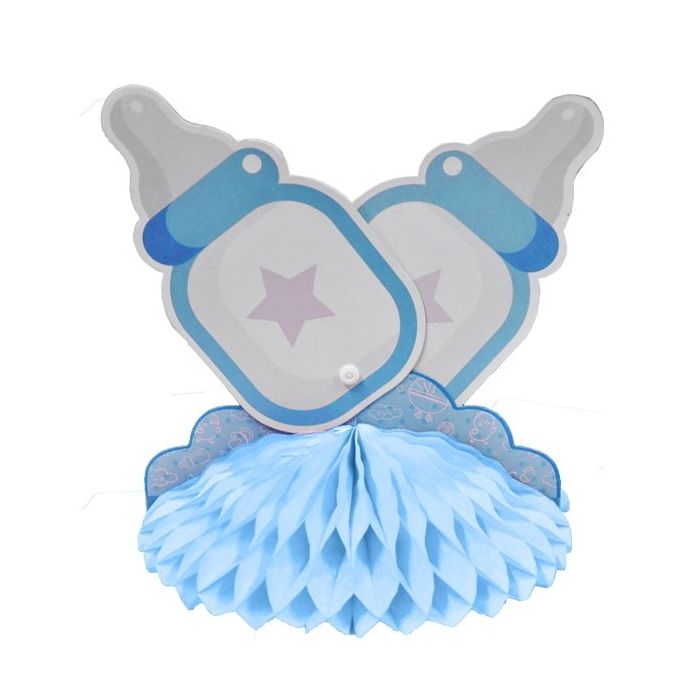 Honeycomb Papflesjes Blauw