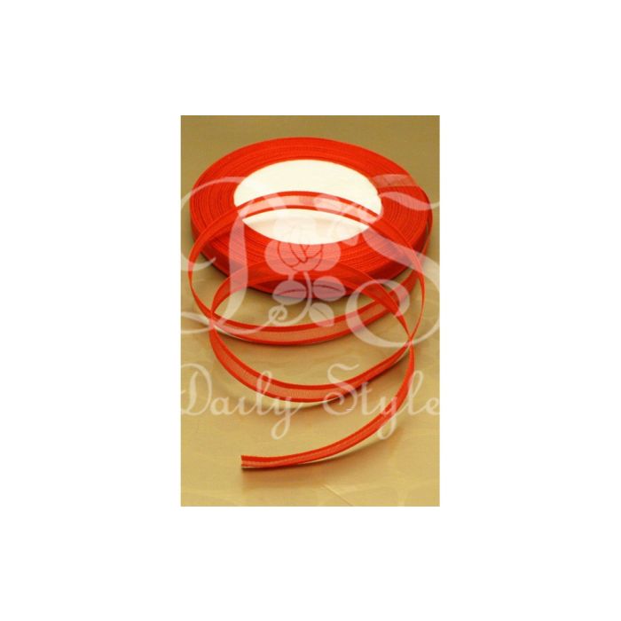 Organzalint 1cm Rood