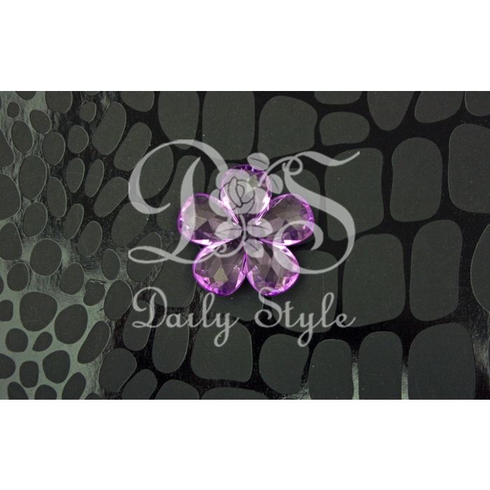 Acryllen Bloem Paars