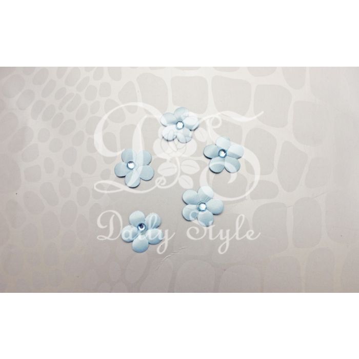 Deco Stoffen Bloem Blauw