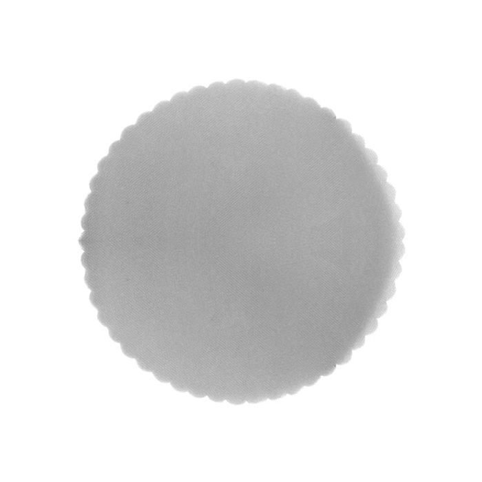 Tule Rondjes Kaal Ø24cm Grijs