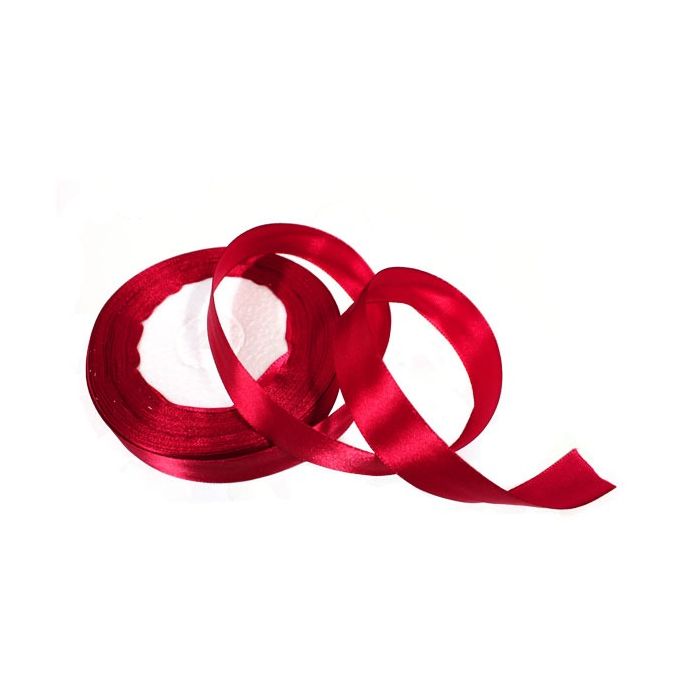 Satijnlint 2cm Donker Fuchsia