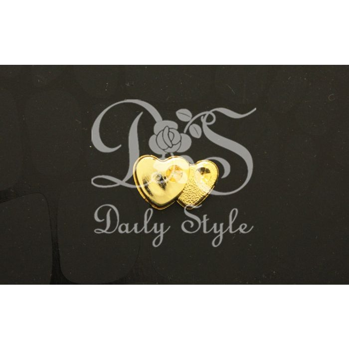 Decoratie Duo Hart Goud