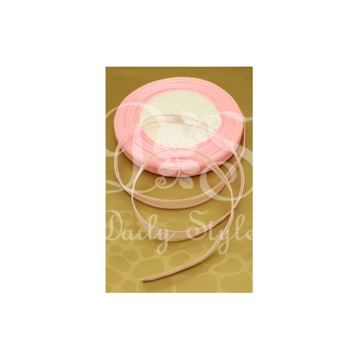 Organzalint 1cm Roze