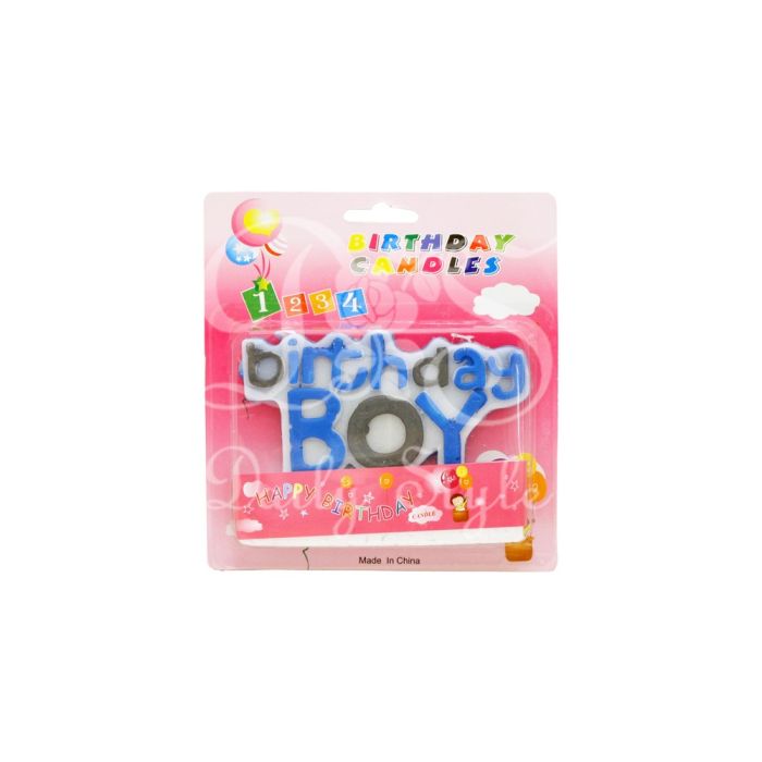 Verjaardagskaars Jongen