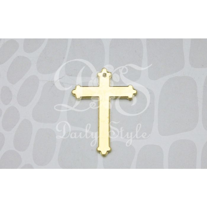 Decoratie Kruis Goud