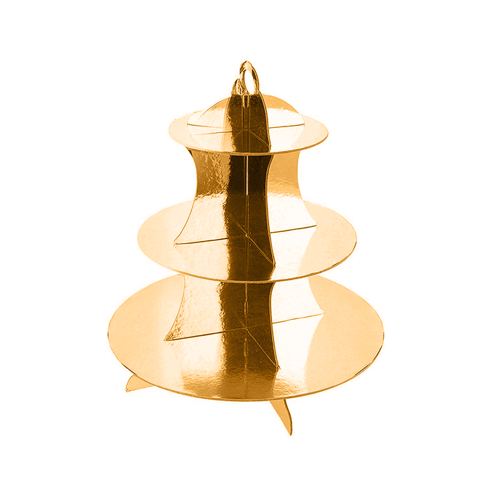 Kartonnen Etagere Goud