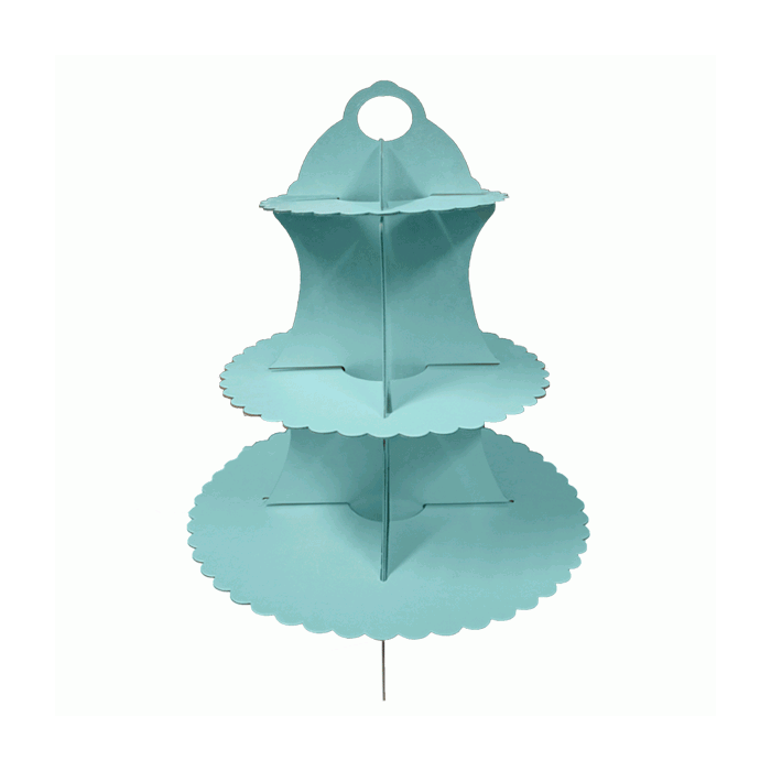 Kartonnen Etagère Lichtblauw