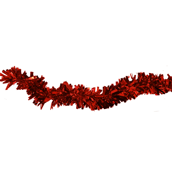 Kerstslinger Rood  2 meter