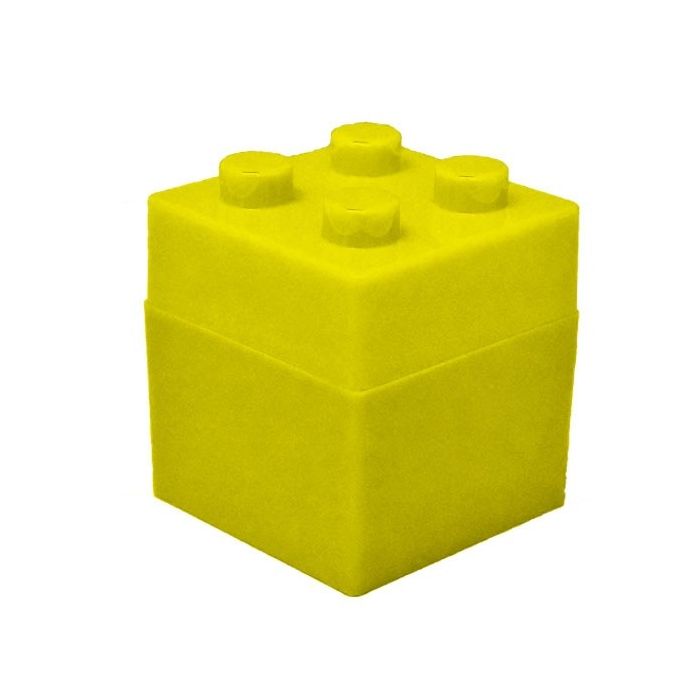 Legoblok Doosjes Geel (6st)