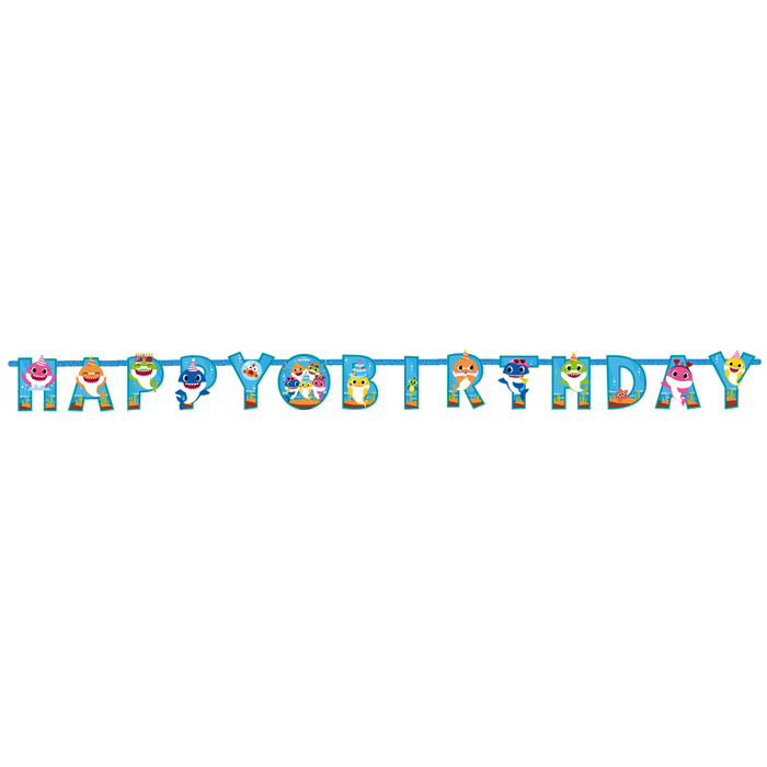 Letterslinger 'Happy Birthday' Baby Shark