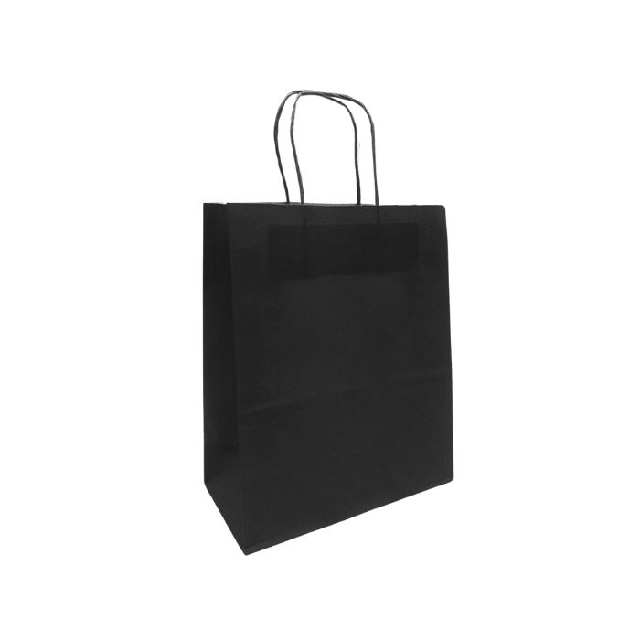 Grote papieren cadeautas zwart