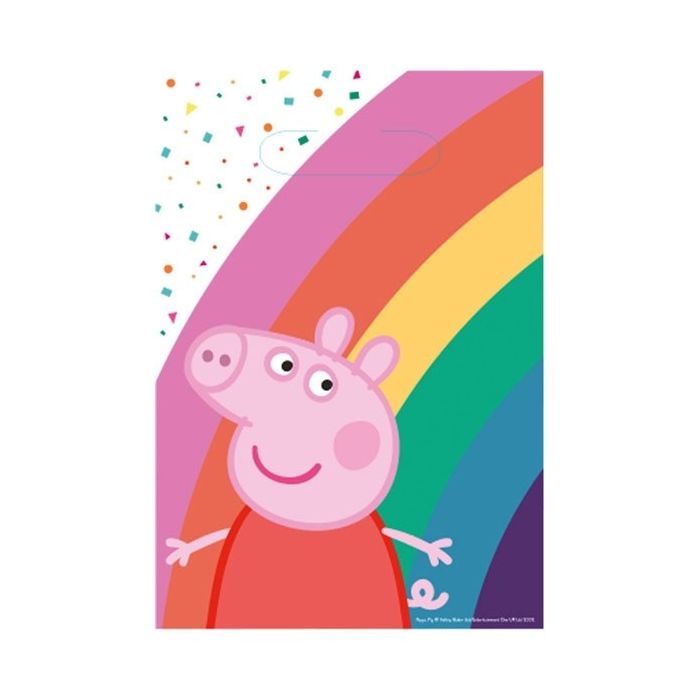 Uitdeelzakjes Peppa Pig (8st)