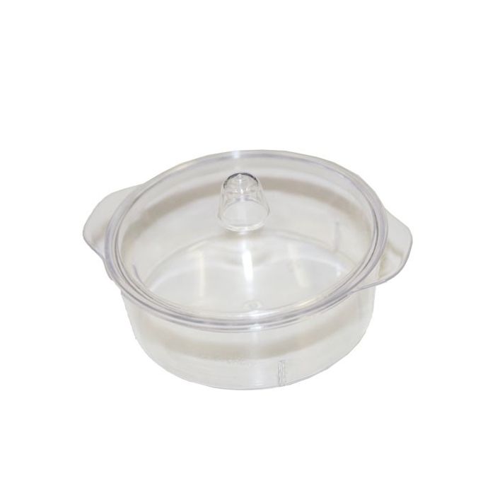 Hard Plastic Kommetjes + Deksel (12st) 