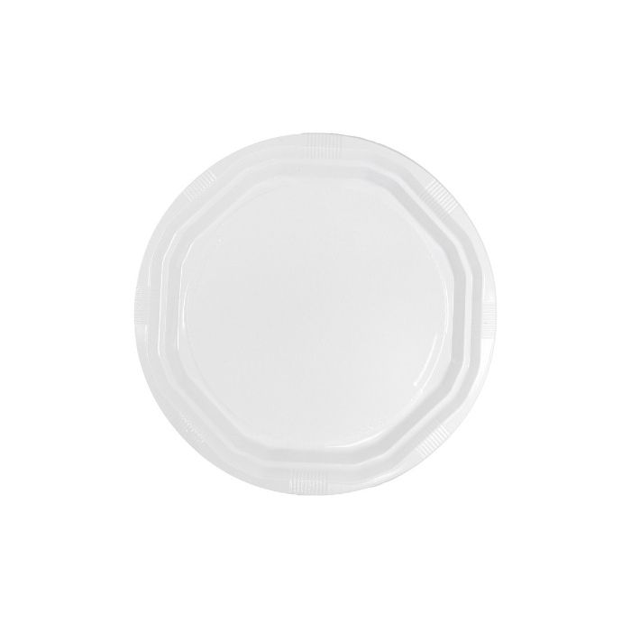 Plastic Borden Wit 25cm Nupik