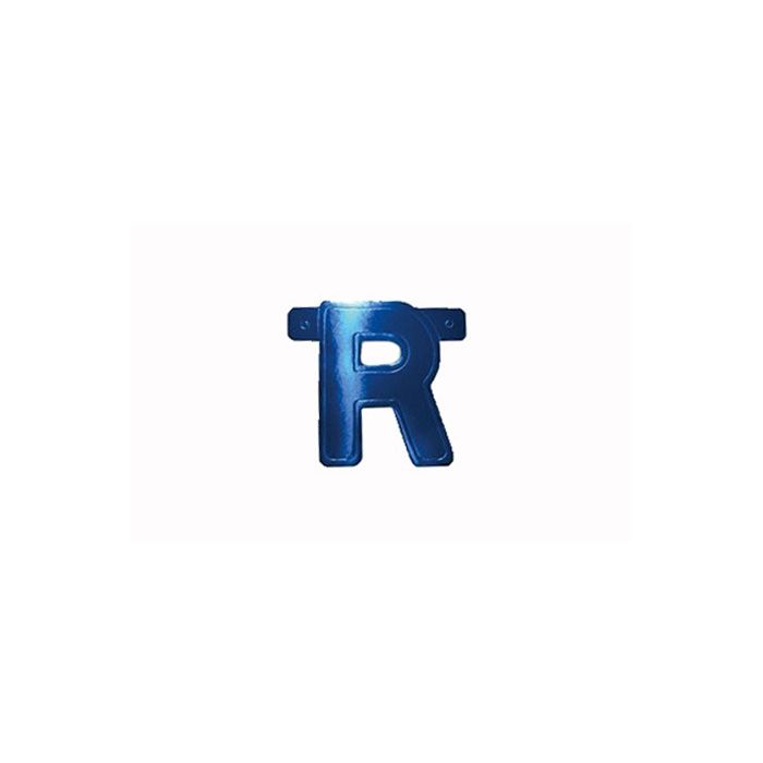 Letterslinger R Blauw