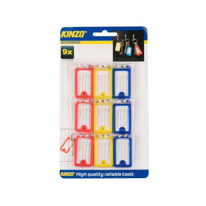 Sleutelhanger Naamlabel Kinzo