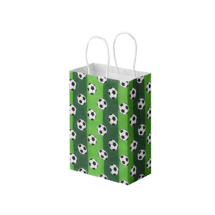 Papieren cadeautasjes Voetbal