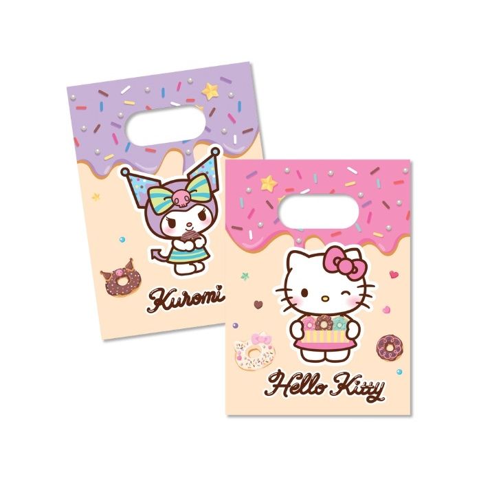 Papieren Uitdeelzakjes Hello Kitty & Kuromi