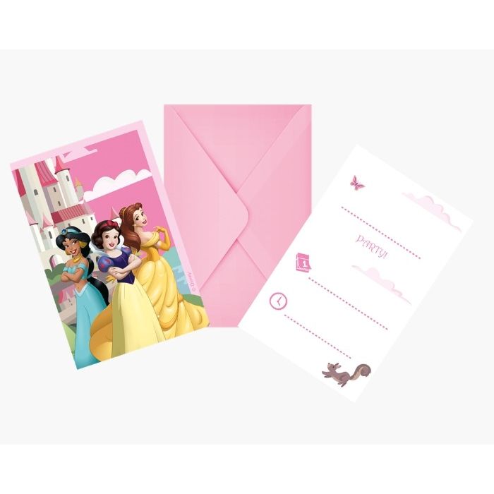 Uitnodigingen Disney Princess