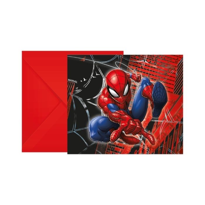 Uitnodigingen Spider-Man