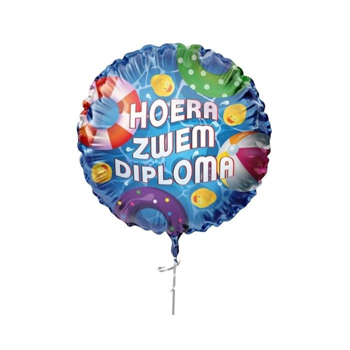 Folieballon Zwemdiploma