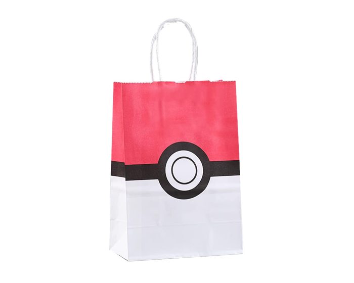kanker Beginner grens Papieren Cadeautasjes Pokemon Bal (6st) | Daily Style