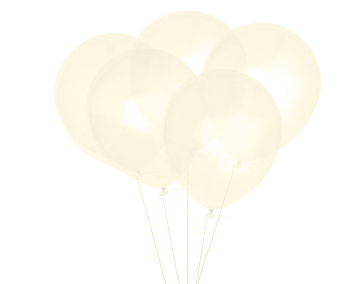afvoer indruk rechtop Ballonnen Transparant (50st) | Daily Style