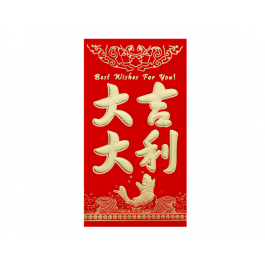 meten Begrijpen banaan Chinese Rode Envelop Best Wishes (6st) | Daily Style