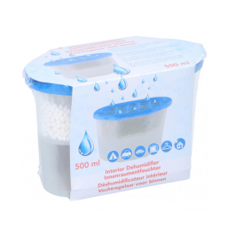 Vochtopnemer 500ml - Absorbeert vocht in kelder, auto, camper