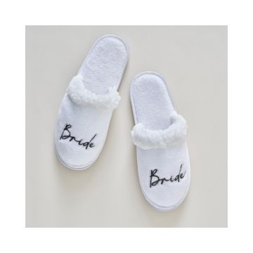 Pantoffels Bride Wit Ginger Ray 