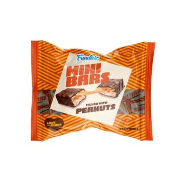 Mini Bars Peanuts Fundiez (190gr)