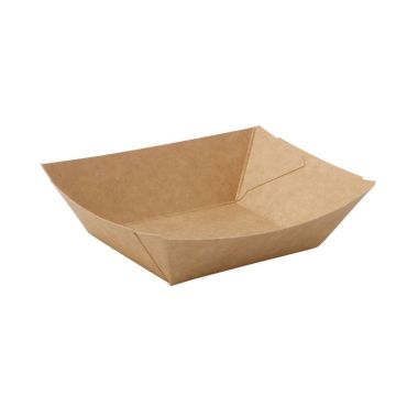 Snackschalen Kraft T3 Middel - 100st