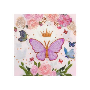 Romantische Servetten Vlinder - Perfect voor elk feestje!