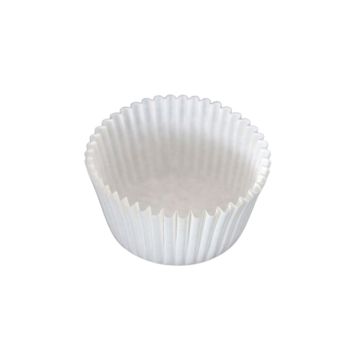 Cupcake Vorm Wit Ø11cm (100st)