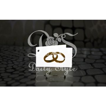 Bedankkaartje Ringen Goud