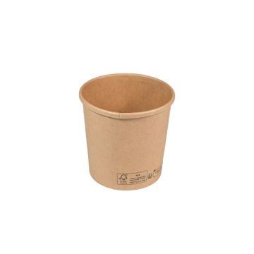 Kartonnen Soepkom 360ml Kraft