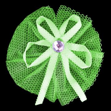 Deco Tule Strik Groen