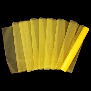 Decoratiestof Organza Geel