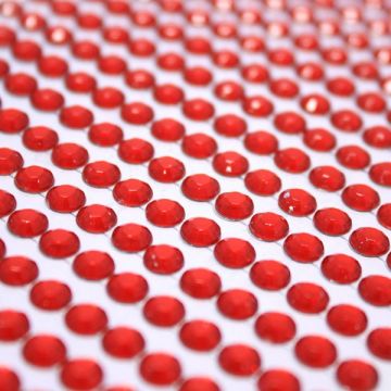 Strass Stickers Rood