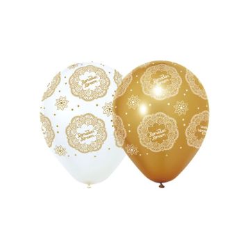 Ballonnen Ramadan Kareem Wit & Goud