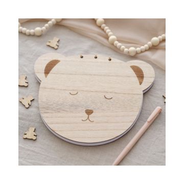 Houten Gastenboek Teddy Beer Ginger Ray