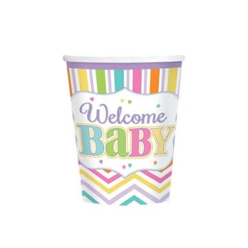 Bekers 'Welcome Baby' - 18st