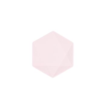 Bordjes Hexagon Klein Roze 