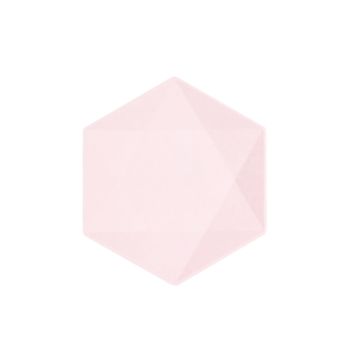 Borden Hexagon Middel Roze 